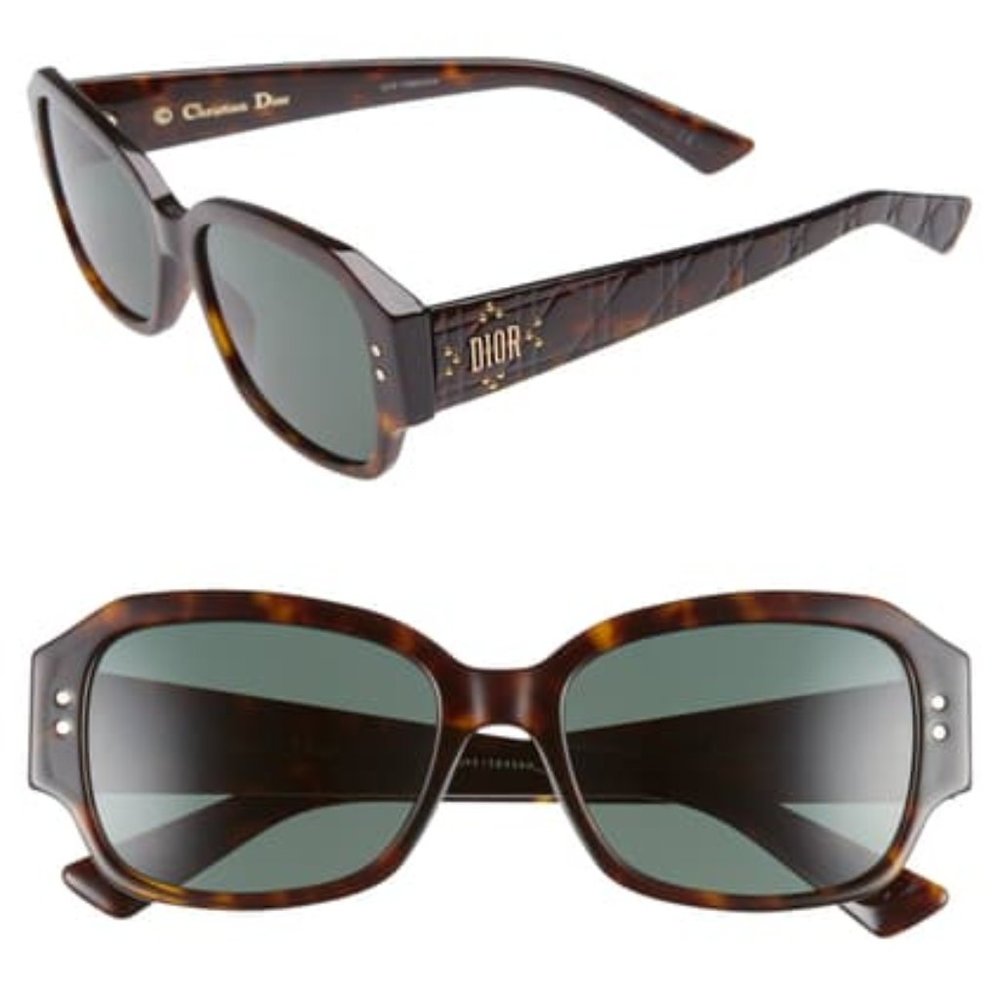 NWT DIOR Lady Studs 54mm Sunglasses